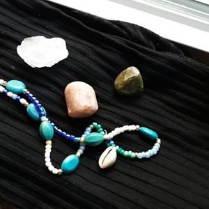 Custom waistbeads with charms/gems